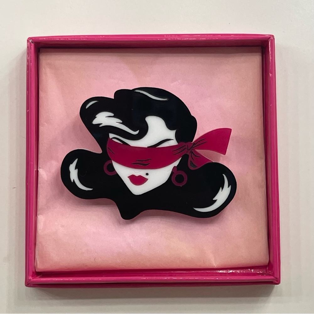 Deer Arrow + Vixen by Micheline Pitt brooch